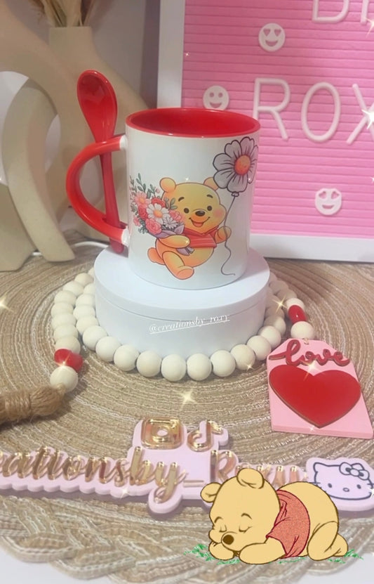Winnie Flower Mug