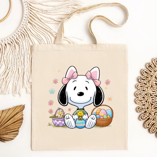 Girl Snoopy Tote Bag