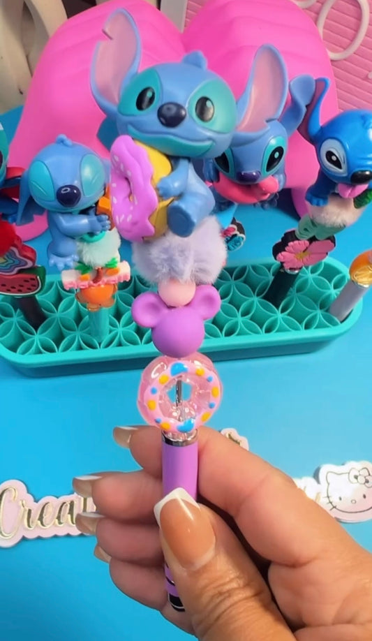 Donut Stitch Stylus Beadable Pen Touch